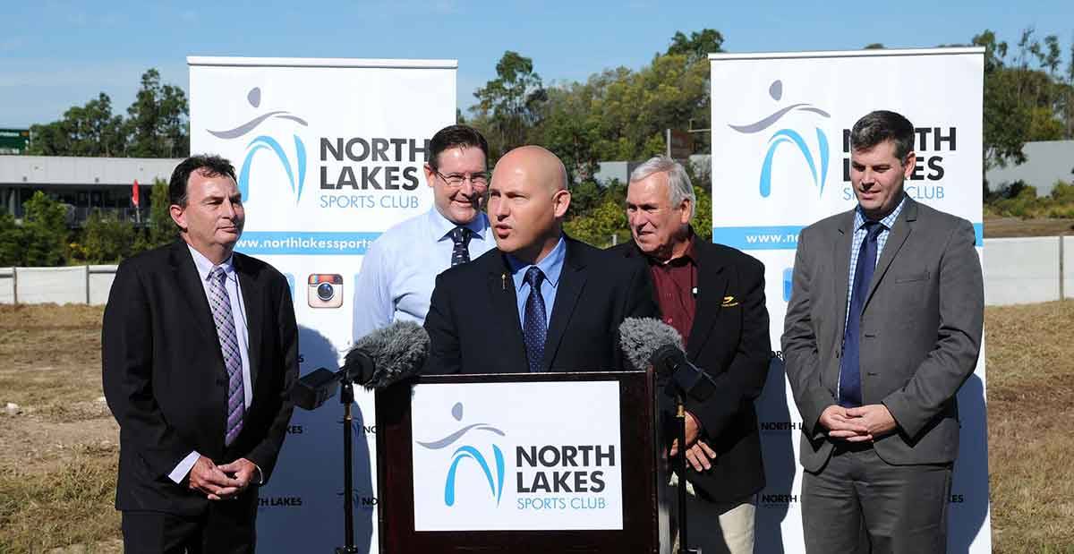 North Lakes Sports Club construction