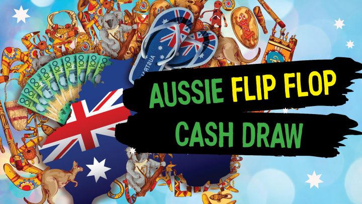 Aussie Flip Flop Cash Draw