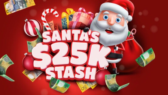Santa’s $25K Stash – Major Promotion