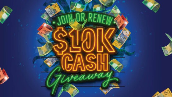 Join or Renew $10k Cash Giveaway