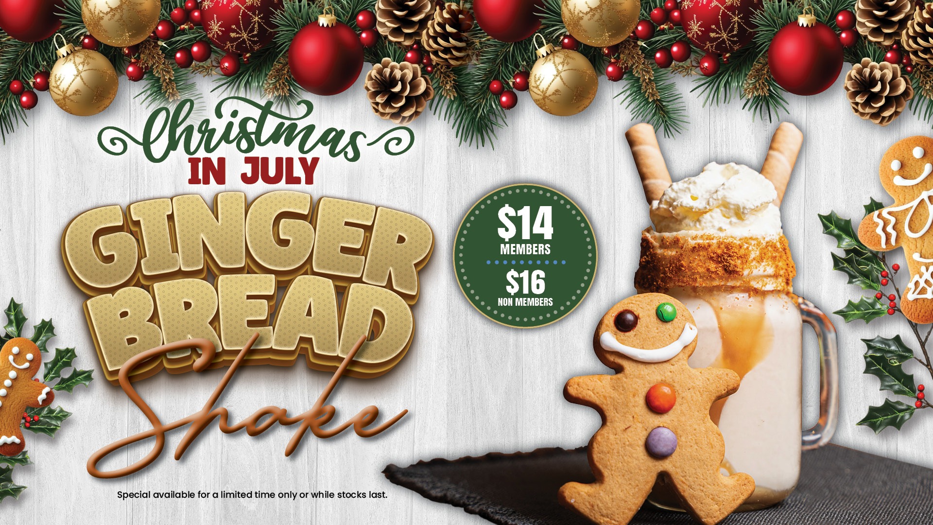 Gingerbread Shake – TVL – NLSC