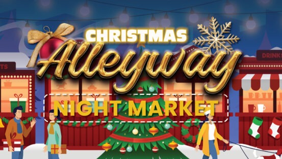 Christmas Alleyway Night Market