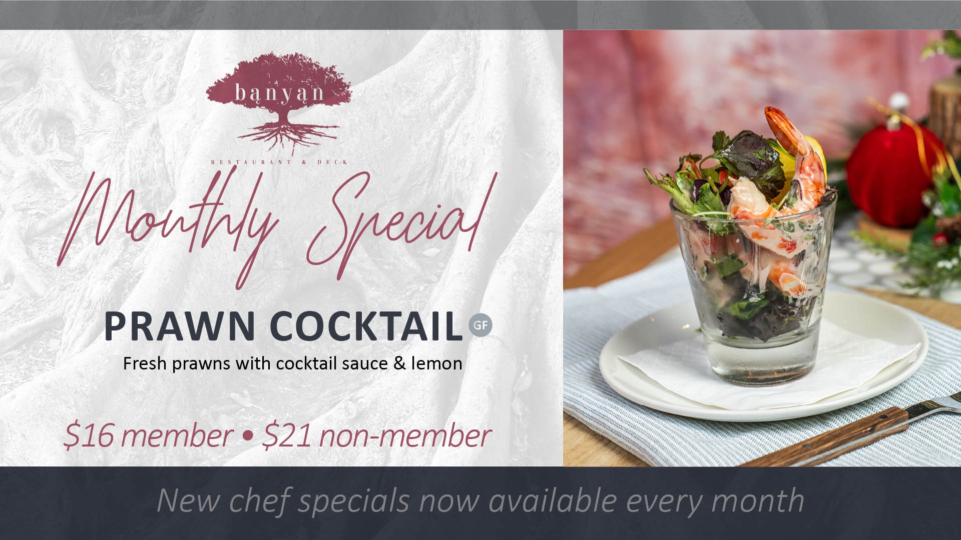 Banyan Screens December Monthly Specials