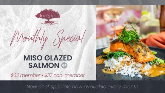 Miso Glazed Salmon (GF)